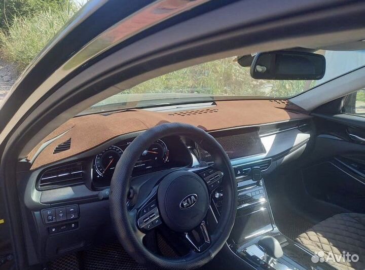 Премиум накидка на панель из Алькантары