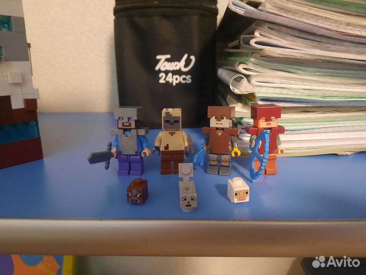 Lego LED-lamp holder