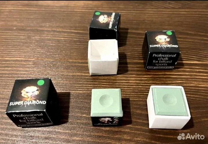 Бильярдный мел и наклейки Super Diamond Оригинал