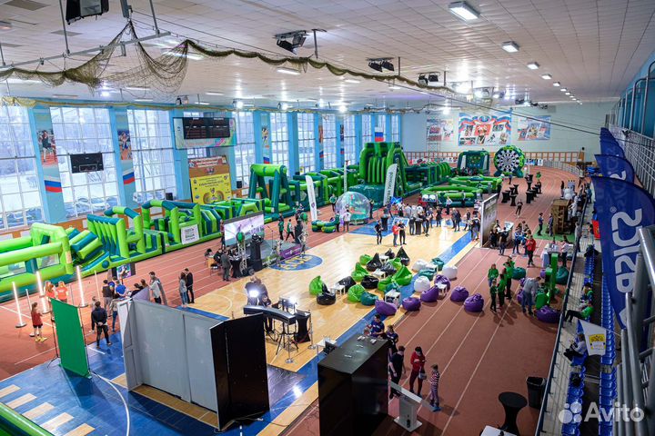 Аренда полосы препятствий. Тимбилдинг под ключ