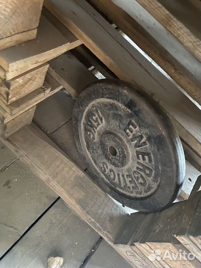 Штанга гриф блины бу