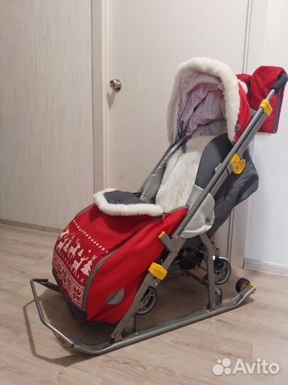 Санки коляска Nika kids