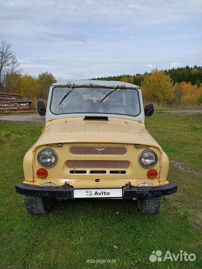 УАЗ 469 2.5 МТ, 1996, 60 000 км