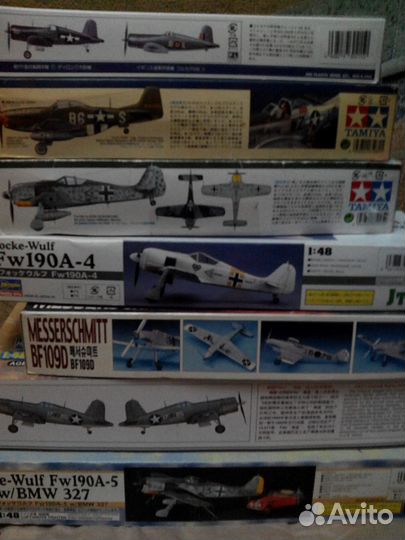 Сборные модели авиации в масштабе 1/48