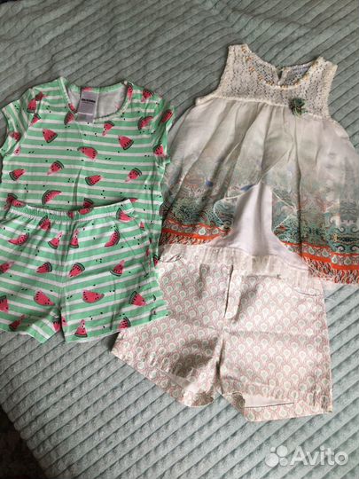 Пакет вещей на девочку 98 104
