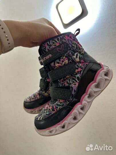 Сапожки для девочки демизесонные