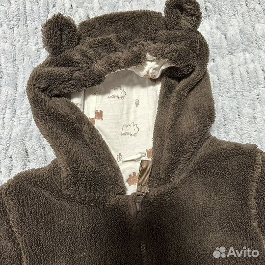 Плюшевый комбинезон 68