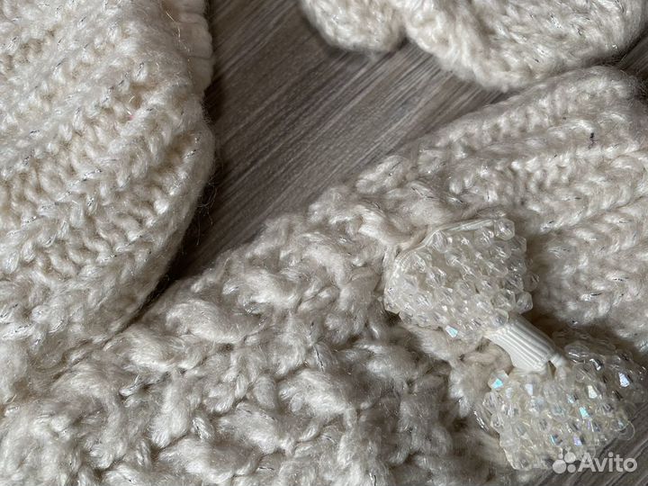 Комплект шапка и шарф