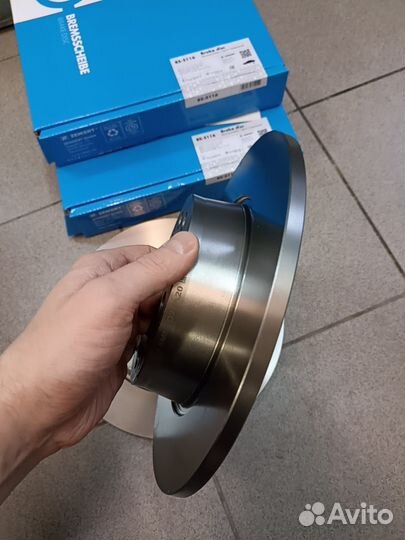 Задний тормозной диск VW Golf 6, Jetta, Skoda Yeti