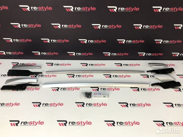 Рейлинги RAV4 XA30 / Vanguard 06-12г Серебро