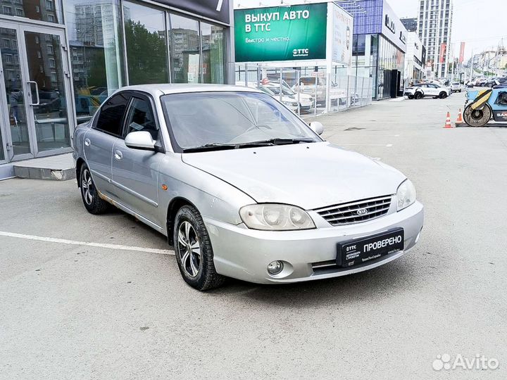 Kia Spectra 1.6 МТ, 2007, 77 853 км