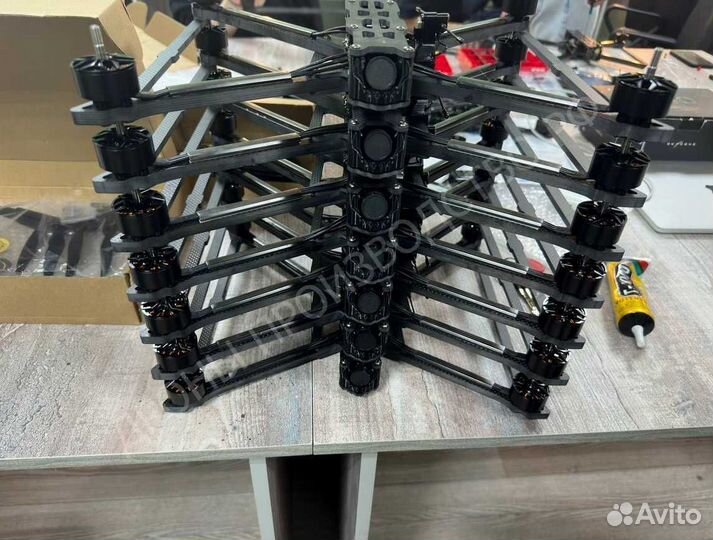 Дpон FPV рiranha 7 и 10 дюймов