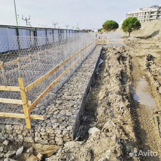 Ограждения/забор из габионов