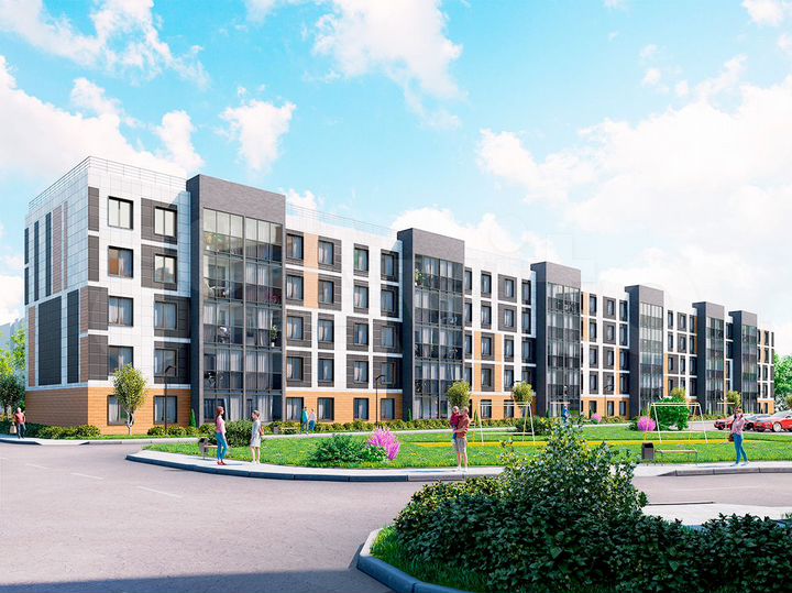 1-к. квартира, 35,5 м², 5/5 эт.