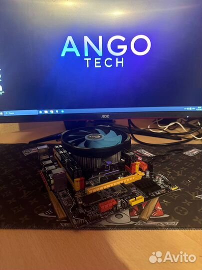 Xeon 2620 6/12 + озу 16Gb + M2