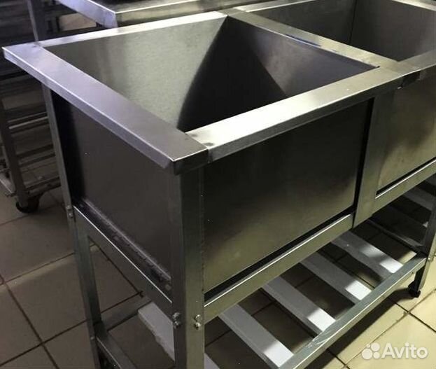 Ванна моечная 2 секц вм 2/400 есть разные размеры