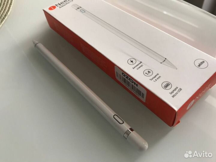 Стилус iNeez Active Pro stylus 1.4mm,911398,белый