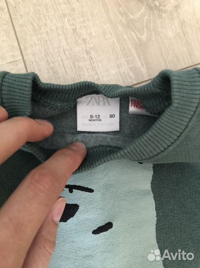 Брюки, толстовка zara 80размер