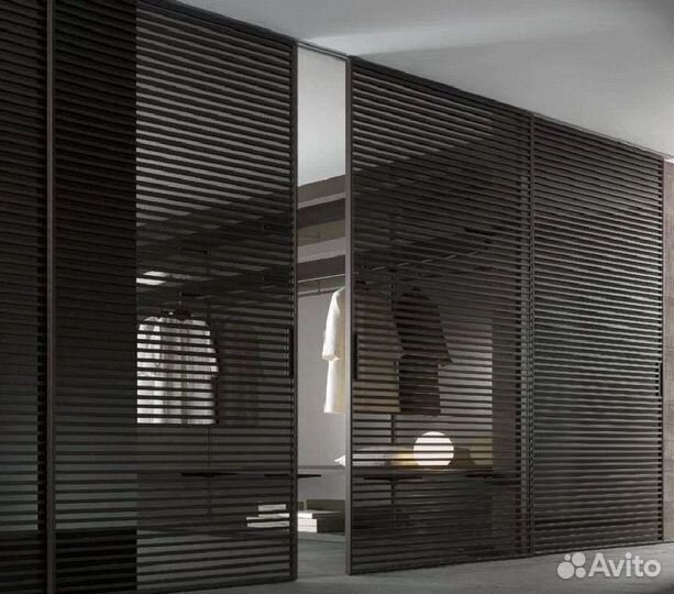 Раздвижная реечная дверь