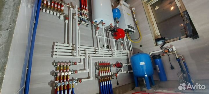 Монтаж отопления, водоснабжения, канализации