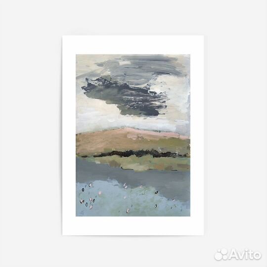 Постер с пейзажем, 