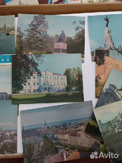 Наборы открыток с видами городов СССР