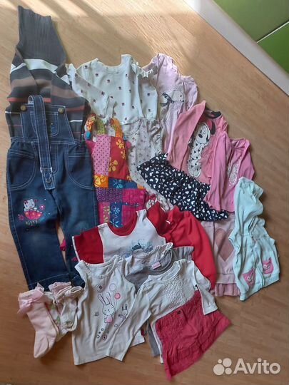 Вещи пакетом на девочку 1,5-2,5 года