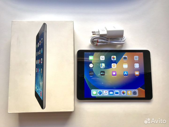 iPad Mini 2 128GB Wi-Fi + SIM Отличный