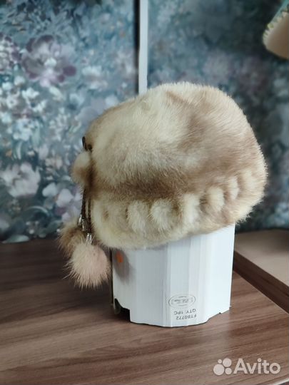 Шапка норковая женская