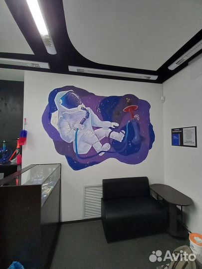 Роспись стен,одежды,картины,портреты,постеры