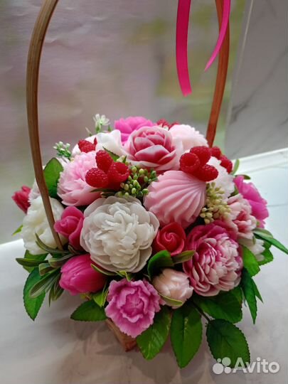 Букет из мыла. Подарки к 8 марта. Ручная работа