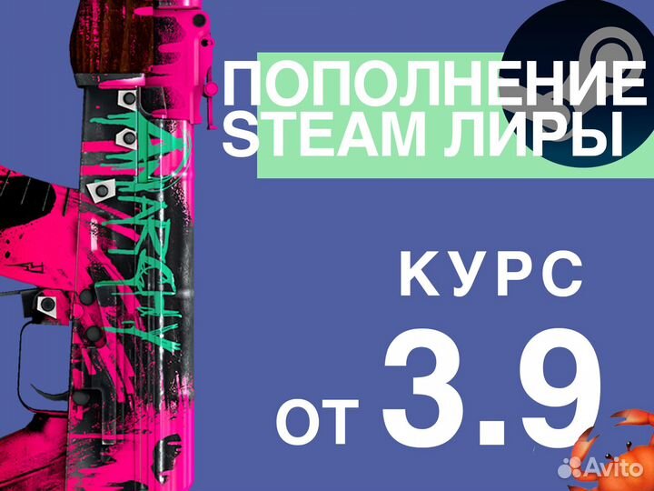 Подарочные карты Steam / Гифты, Турция