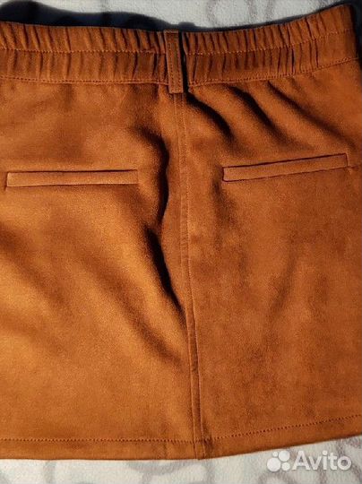 Юбка под замшу