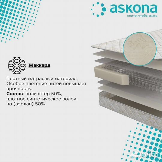 Матрас от Аскона-век новый