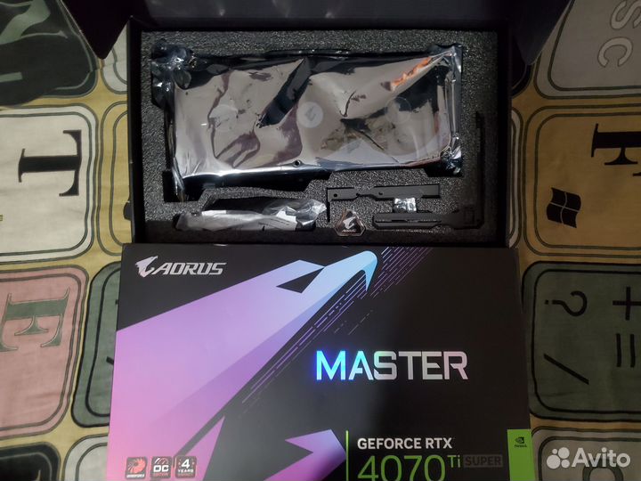 RTX4070Ti Super Aorus Master 16GB Gigabyte GeForce
