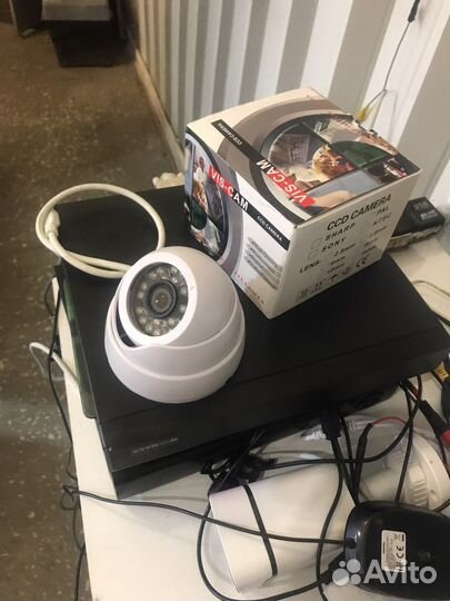 Комплект видеонаблюдения ip 1мр