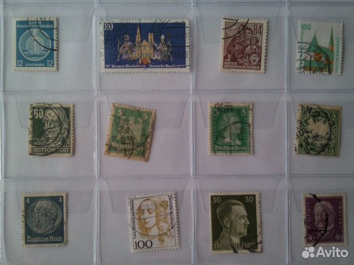 Марки - набор