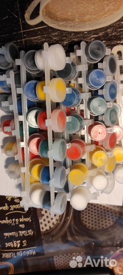 Акриловык краски в блок таре 6 шт - 7 упаковок