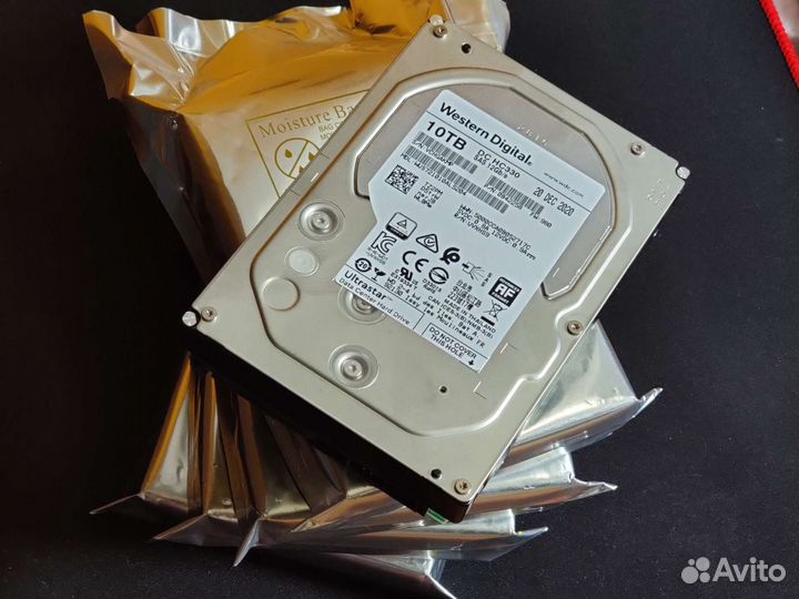 SAS HDD 10 Тб Western Digital Ultrastar DC HC330