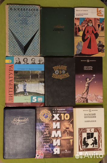 Школьникам книги из Учебной программы