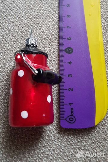 Ёлочные игрушки Польша стекло