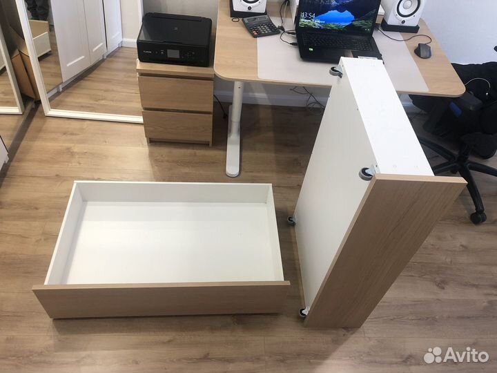 Ящики для кровати IKEA malm Икея Мальм