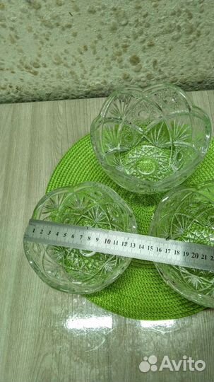 Хрустальная посуда СССР