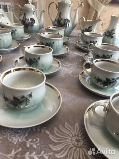 Сервиз чайно-кофейный Глухари