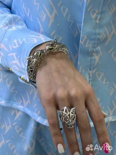 Браслет и кольцо cartier