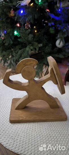 Подставка для ножей деревянная