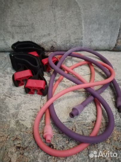 Лапы для тхэквондо, скакалки, эспандер