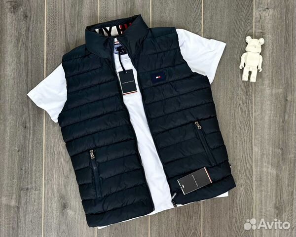 Мужская жилетка Tommy Hilfiger+футболка в подарок купить в Москве ...
