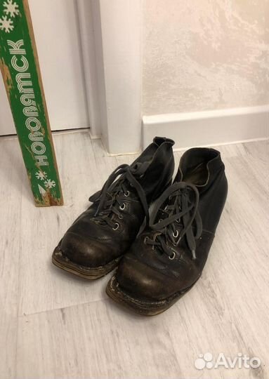 Лыжи СССР деревянные