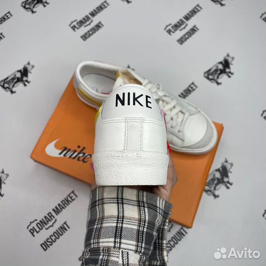 Оригинал 43 eu Nike blazer low 77 vntg